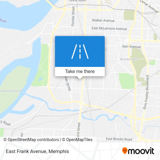 Mapa de East Frank Avenue