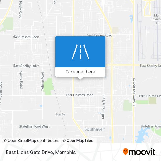 East Lions Gate Drive map