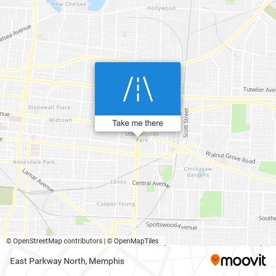 Mapa de East Parkway North