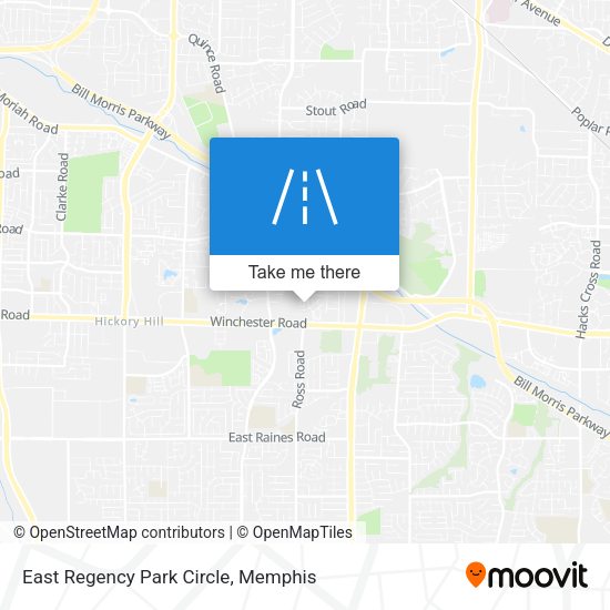 East Regency Park Circle map