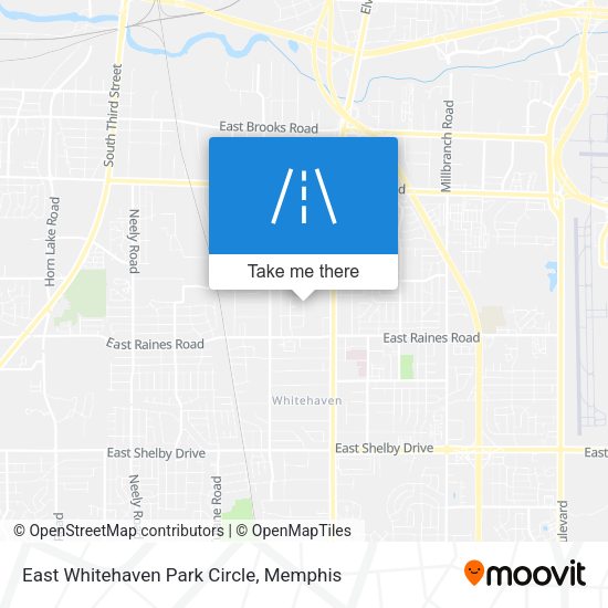 East Whitehaven Park Circle map