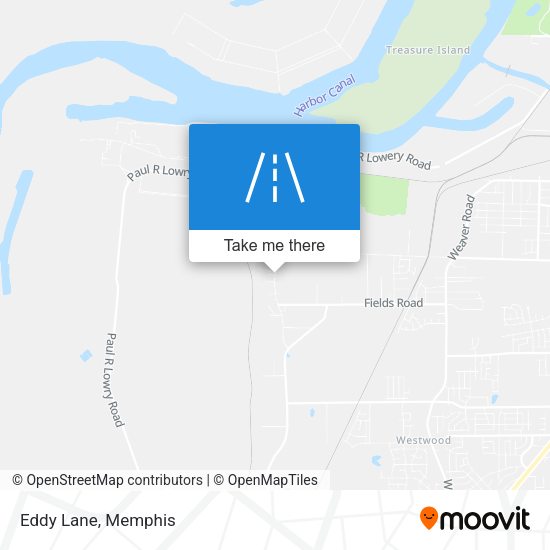 Mapa de Eddy Lane