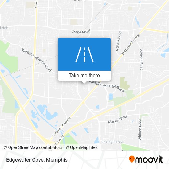 Mapa de Edgewater Cove