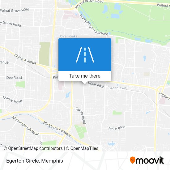 Mapa de Egerton Circle