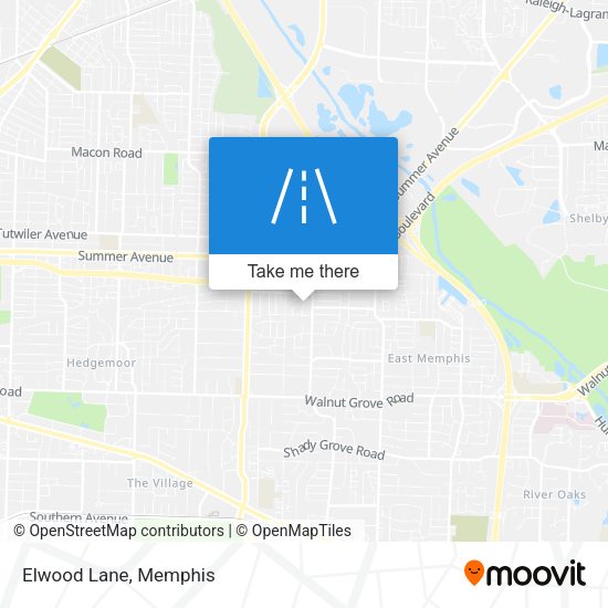 Mapa de Elwood Lane