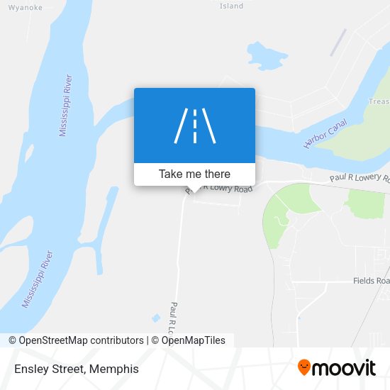 Mapa de Ensley Street