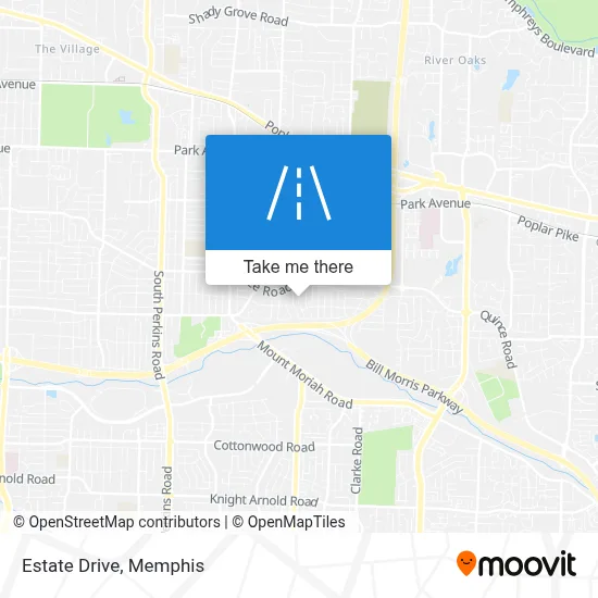 Estate Drive map