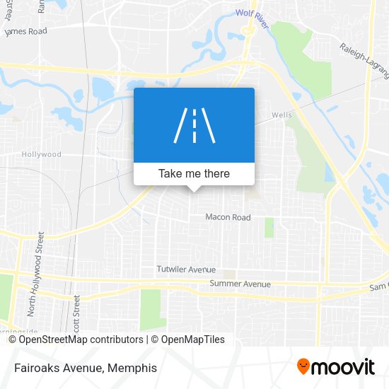 Mapa de Fairoaks Avenue