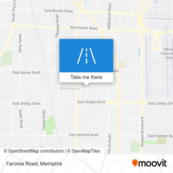 Mapa de Faronia Road