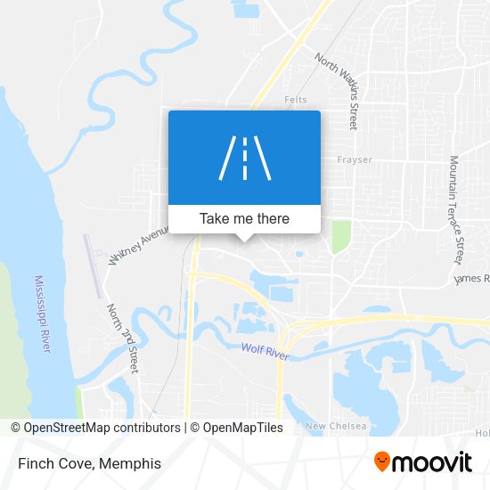 Mapa de Finch Cove