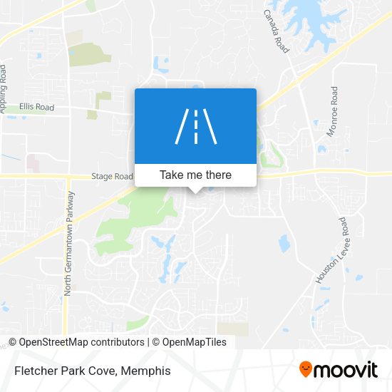 Fletcher Park Cove map