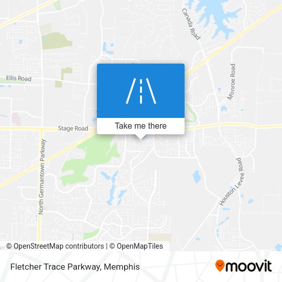 Mapa de Fletcher Trace Parkway