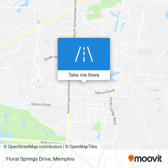 Floral Springs Drive map