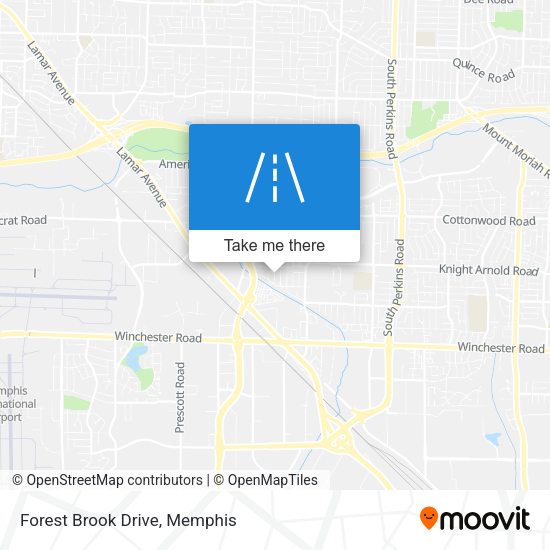 Mapa de Forest Brook Drive