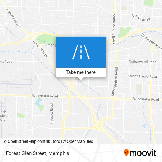 Forest Glen Street map