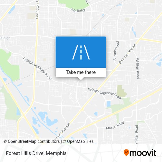 Forest Hills Drive map