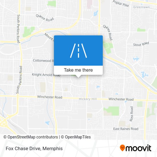 Mapa de Fox Chase Drive