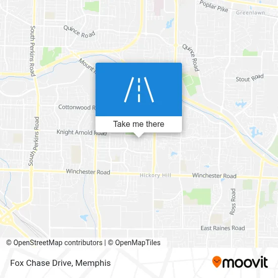 Fox Chase Drive map