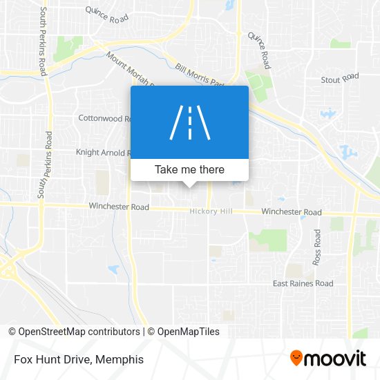 Mapa de Fox Hunt Drive