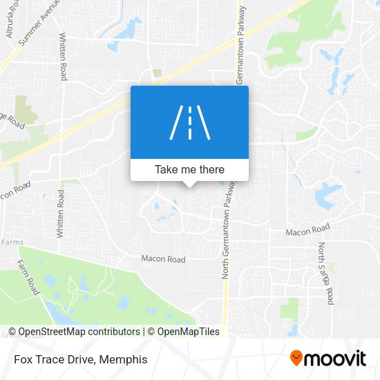Mapa de Fox Trace Drive