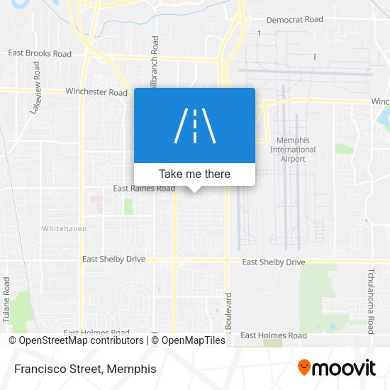 Mapa de Francisco Street
