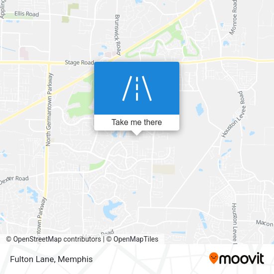 Mapa de Fulton Lane