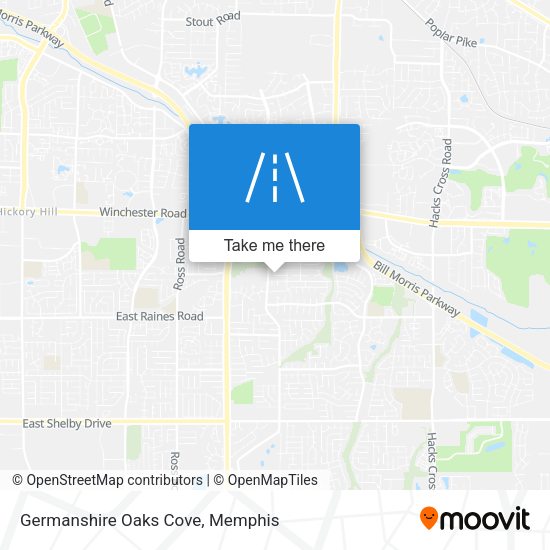 Germanshire Oaks Cove map