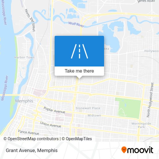 Mapa de Grant Avenue