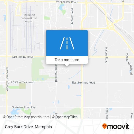 Mapa de Grey Bark Drive
