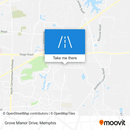 Grove Manor Drive map