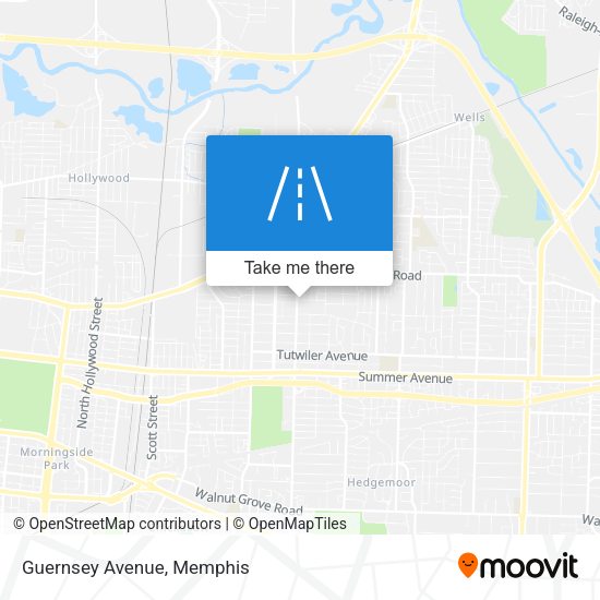 Mapa de Guernsey Avenue