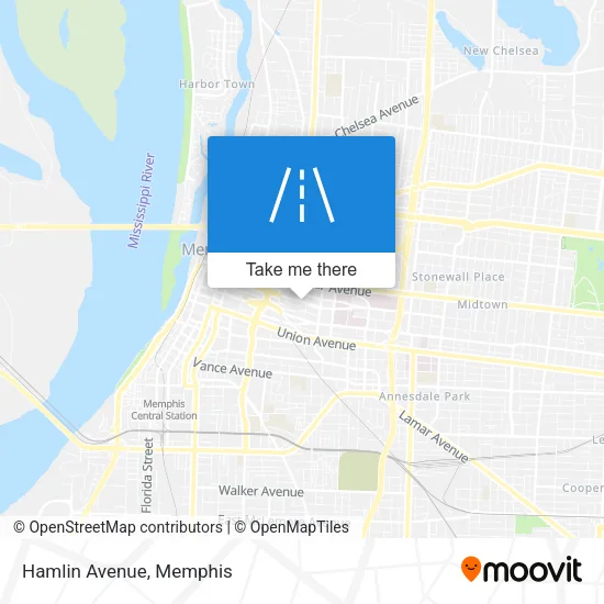 Hamlin Avenue map