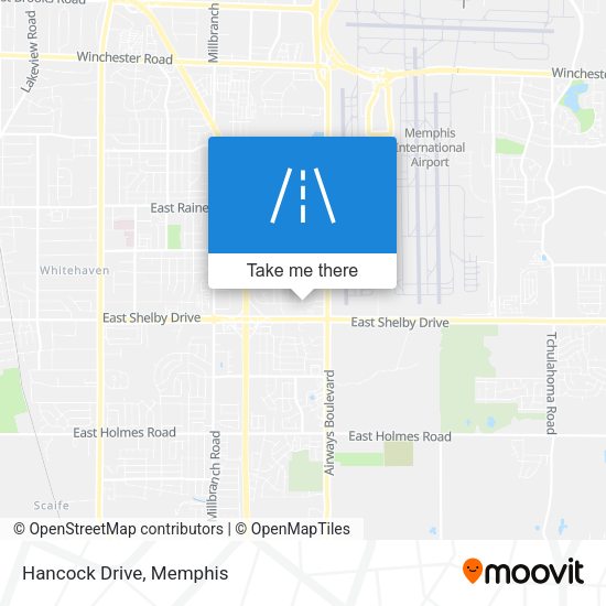 Mapa de Hancock Drive
