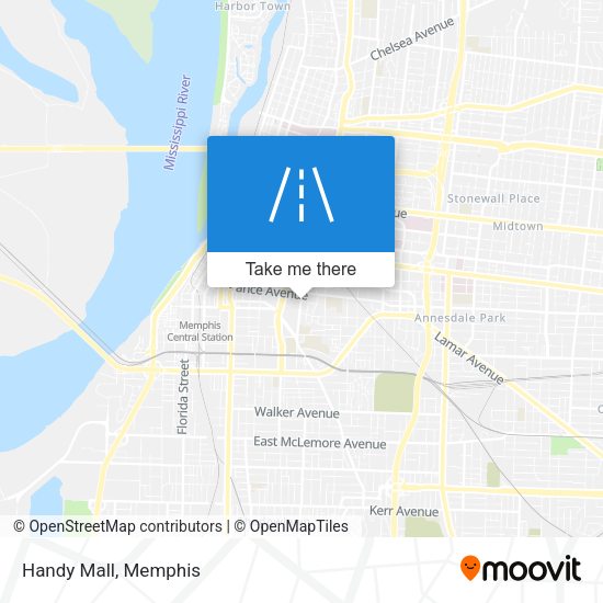 Mapa de Handy Mall
