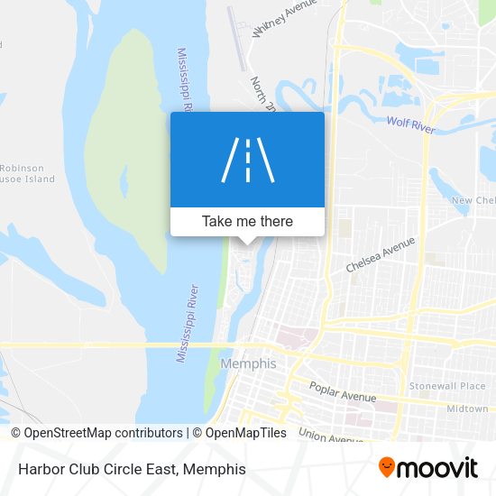 Harbor Club Circle East map