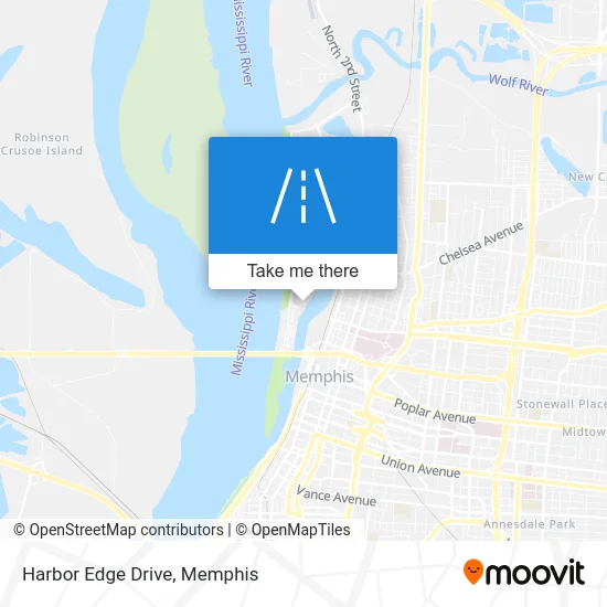 Harbor Edge Drive map