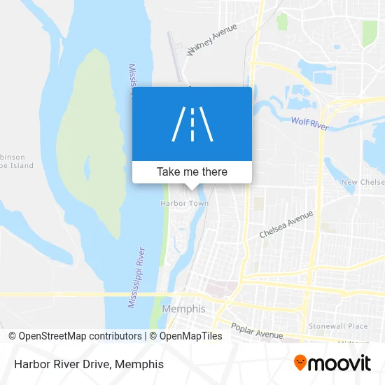 Harbor River Drive map