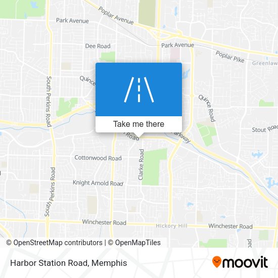 Harbor Station Road map