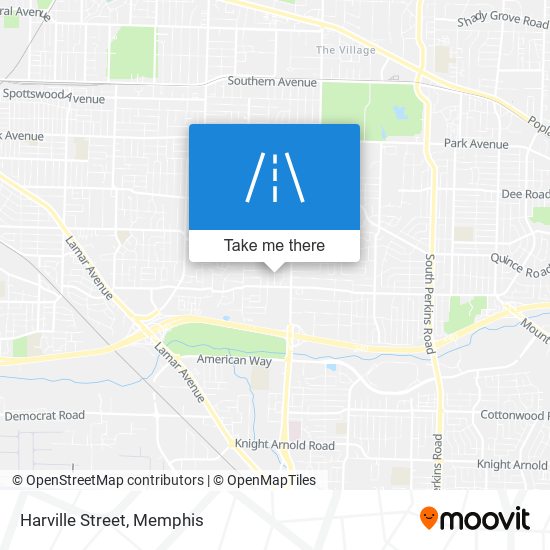 Harville Street map