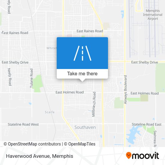 Mapa de Haverwood Avenue