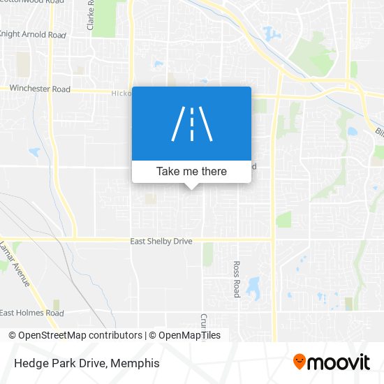 Hedge Park Drive map