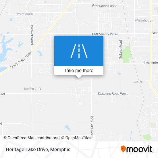 Heritage Lake Drive map