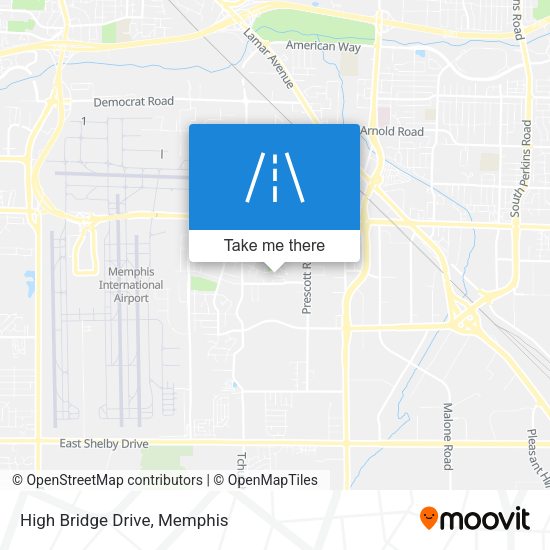 Mapa de High Bridge Drive