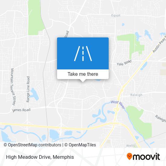 Mapa de High Meadow Drive