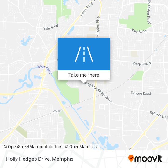 Holly Hedges Drive map