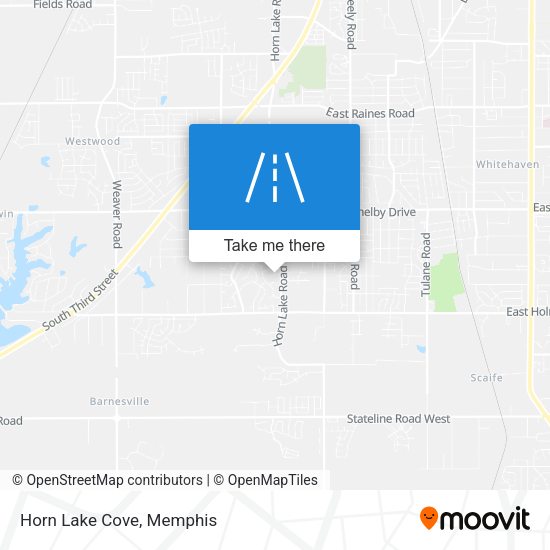 Mapa de Horn Lake Cove