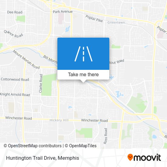 Mapa de Huntington Trail Drive