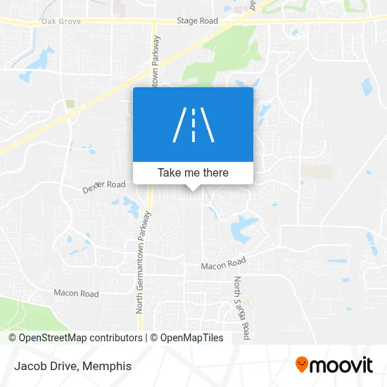 Jacob Drive map