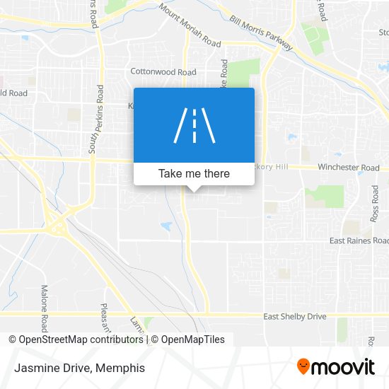 Mapa de Jasmine Drive