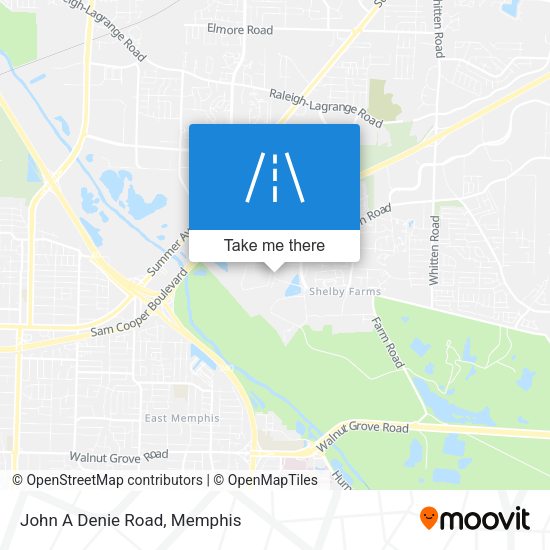Mapa de John A Denie Road